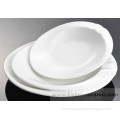 plain white color cake every day exclusive expensiave oval plate